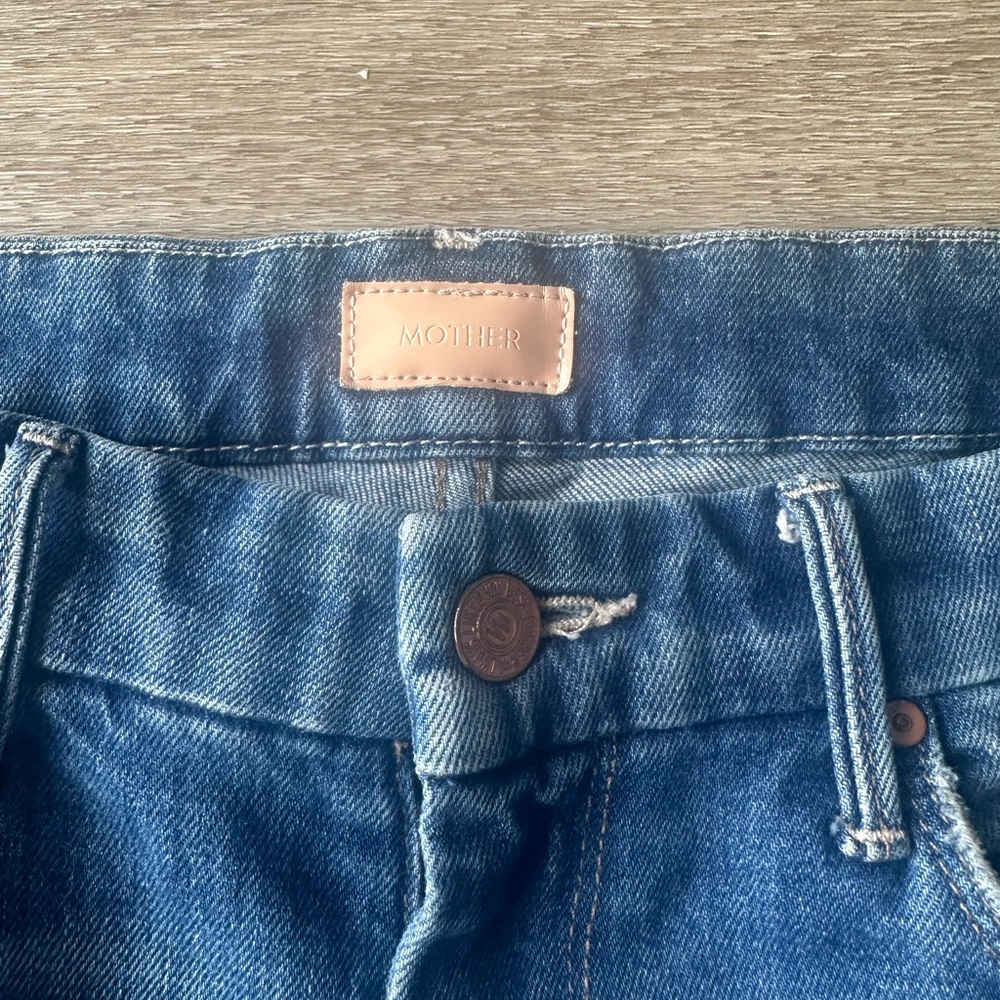 MOTHER The Looker High Rise Skinny Denim Jeans in Where Is My Mind - Picture 6 of 7